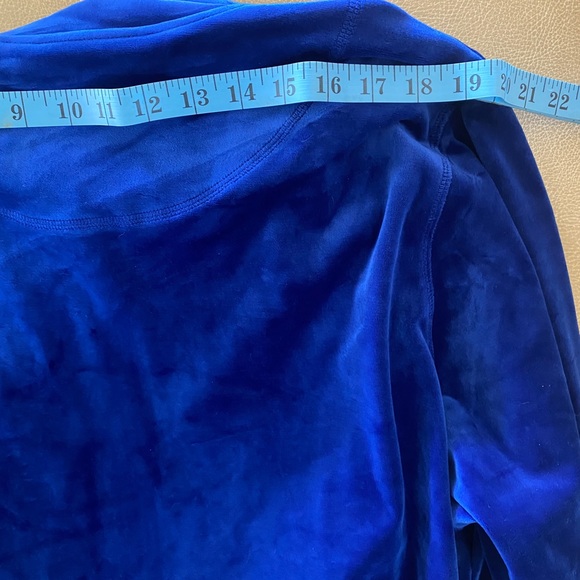 Size 2X NWT Calvin Klein Velour Zip front Jacket - Picture 5 of 9